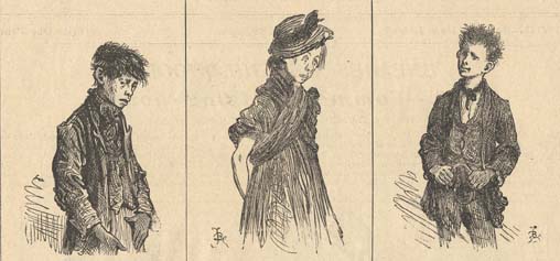 These illustrations are reminiscent of the ragged and poor children depicted in Charles Dickens' 'Oliver Twist'. Yet they document a harsh reality which was far crueller than fiction. These images were printed in the February 1902 edition of the Society's newsletter 'Our Waifs and Strays'. 