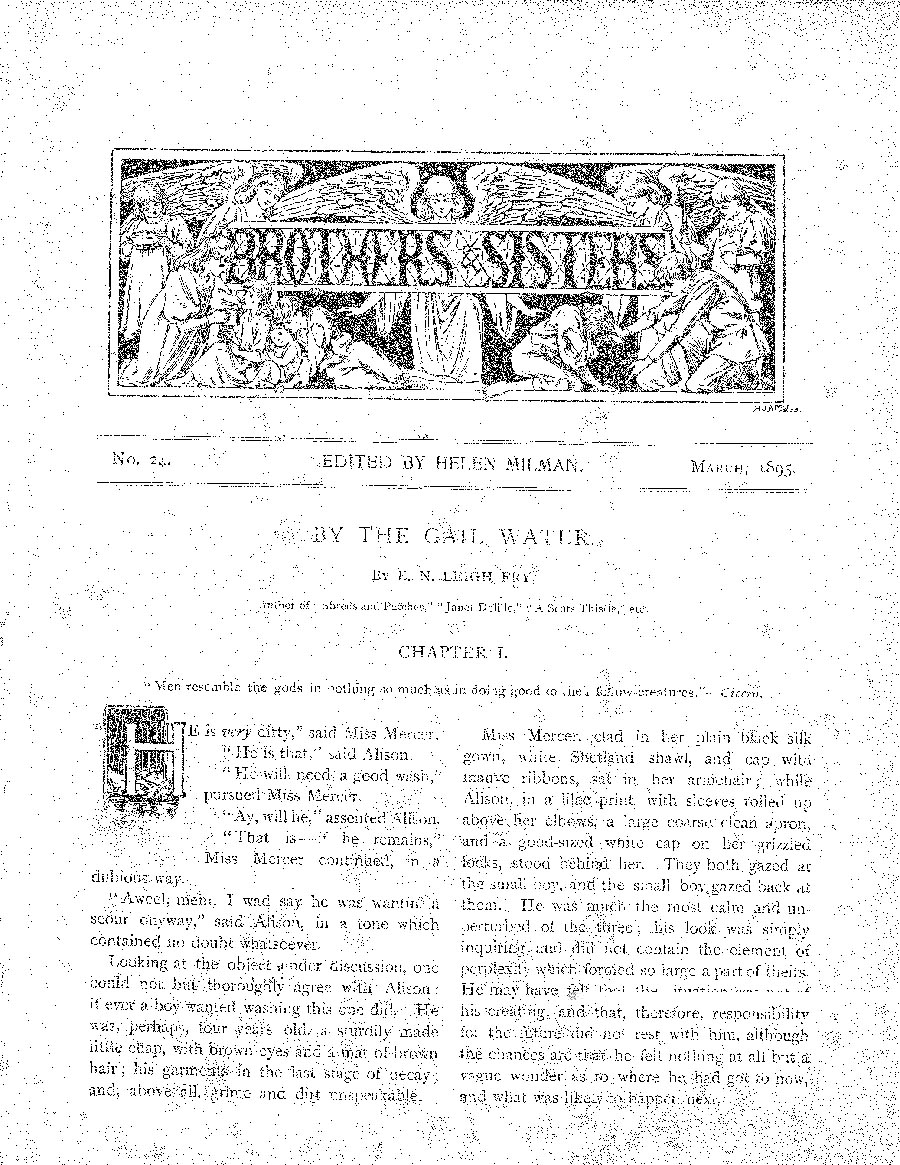 Brothers and Sisters March 1895 - page 1