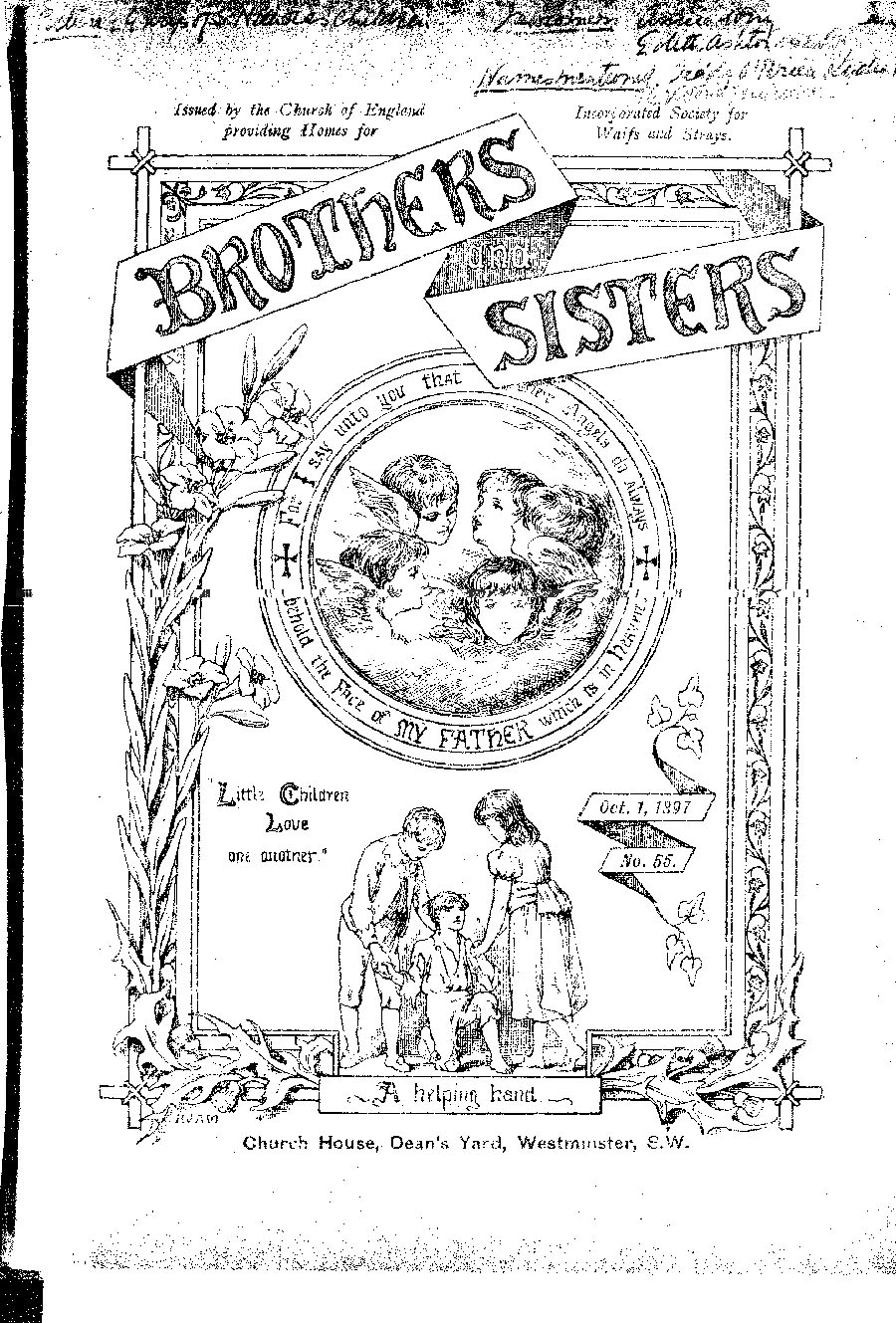 Brothers and Sisters October 1897 - page 1