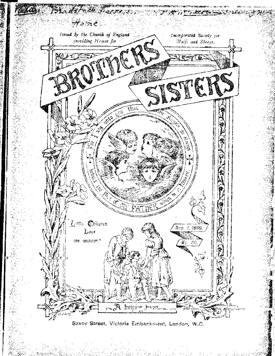 Brothers and Sisters November 1899 - page 1