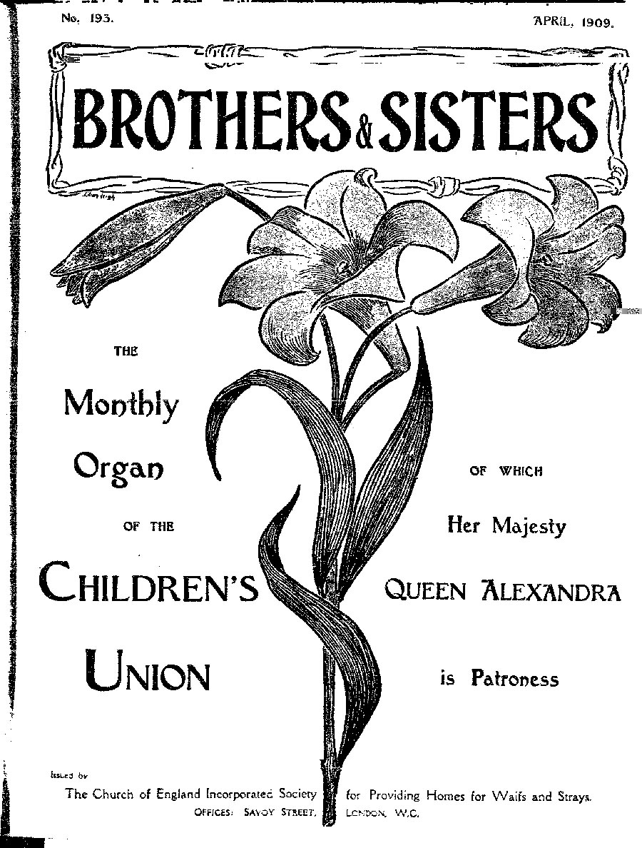 Brothers and Sisters April 1909 - page 1