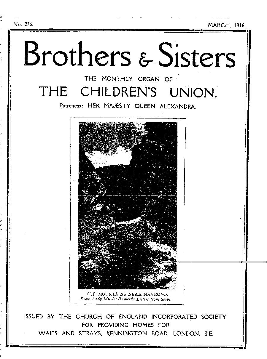 Brothers and Sisters March 1916 - page 1
