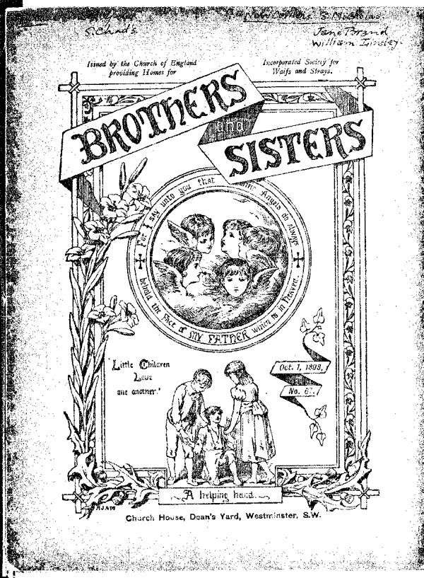 Brothers and Sisters October 1898 - page 1
