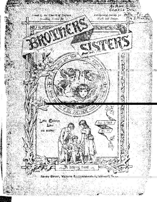 Brothers and Sisters December 1899 - page 1