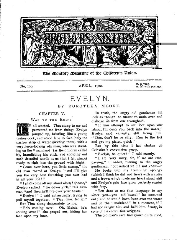 Brothers and Sisters April 1902 - page 1