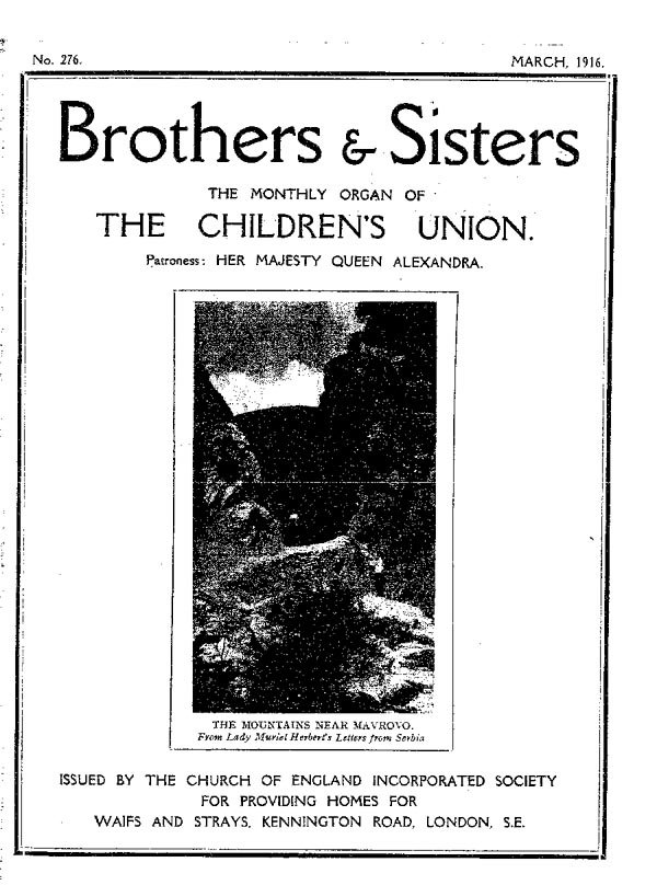 Brothers and Sisters March 1916 - page 1