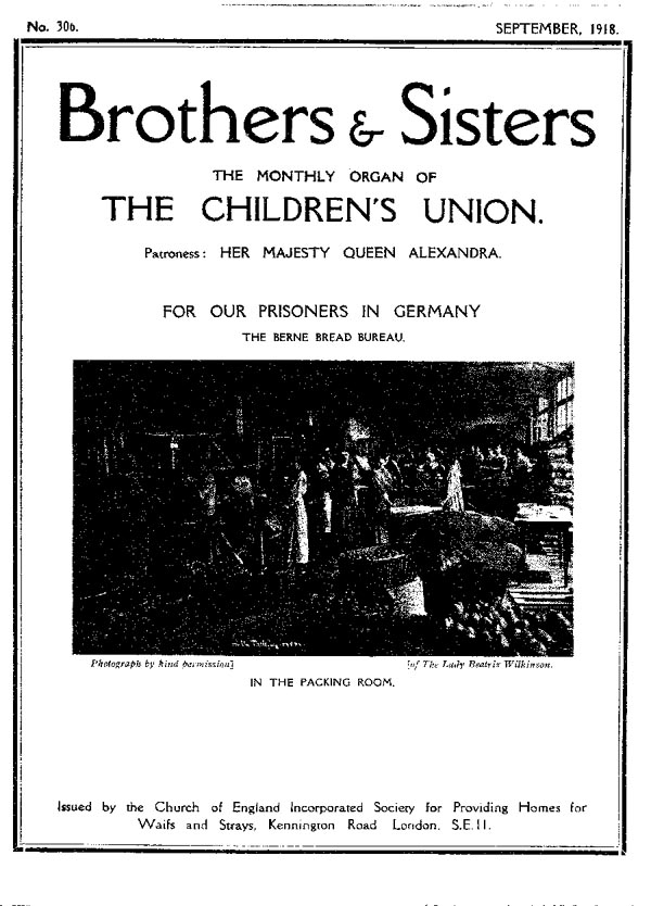 Brothers and Sisters September 1918 - page 1