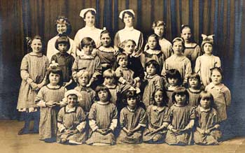 The children looked forward to having their photograph taken because it gave them an excuse to show off their best clothes. The girls would also relish a chance to do their hair for the benefit of the camera.