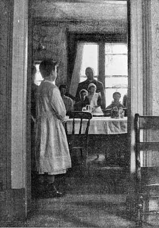 The dining room at the Audenshaw Home