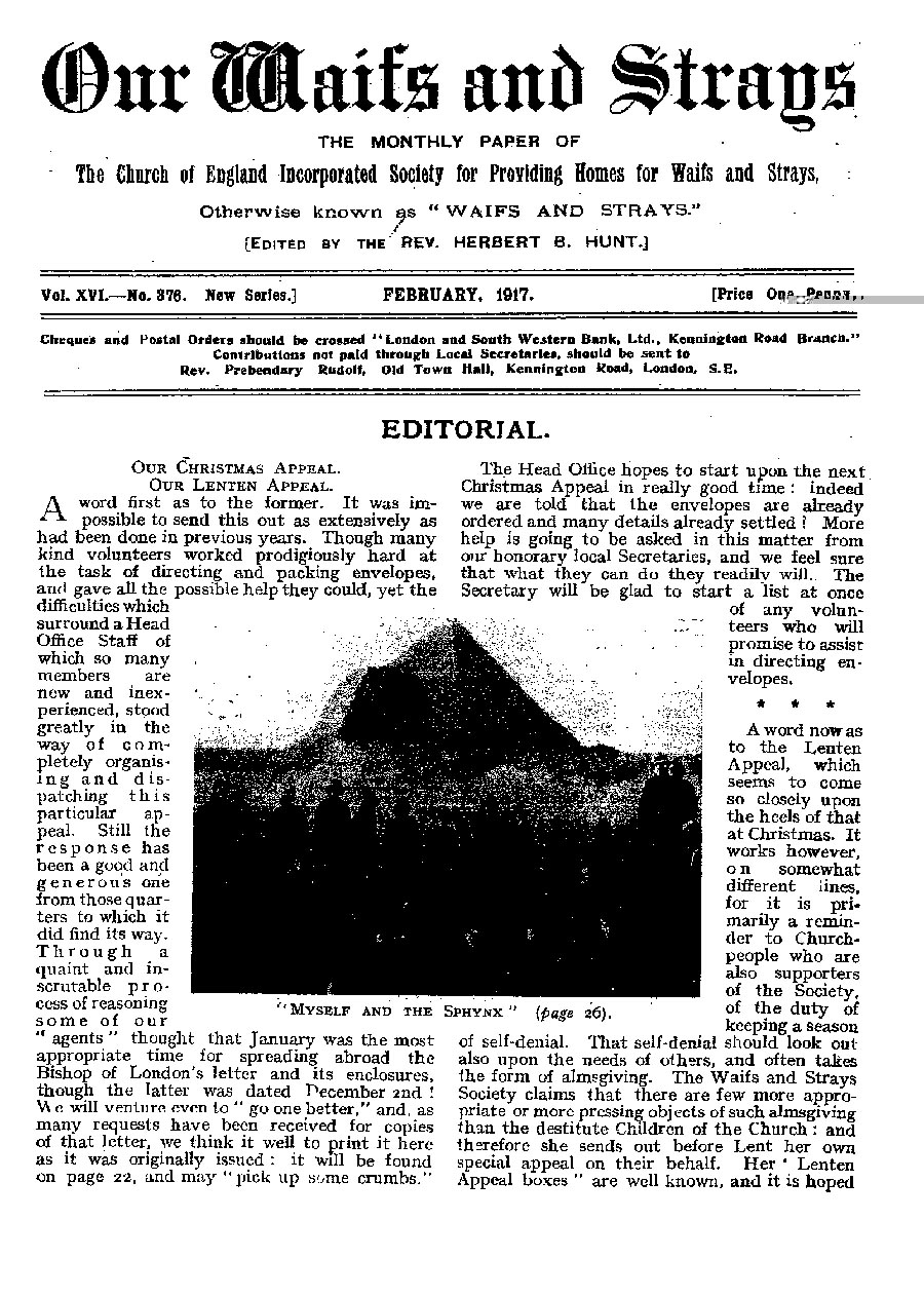 Our Waifs and Strays February 1917 - page 19