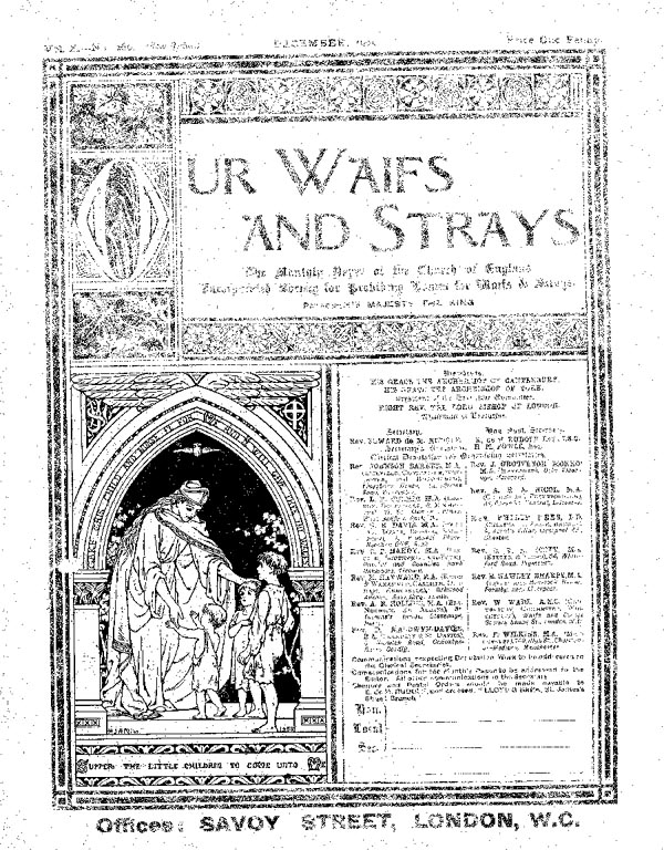 Our Waifs and Strays December 1905 - page 179
