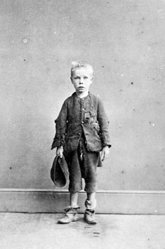 The late 19th century was a time of great social reform, and the extent of child poverty was only beginning to be realised. Images of such ragged and forlorn children, are today only associated with developing countries.