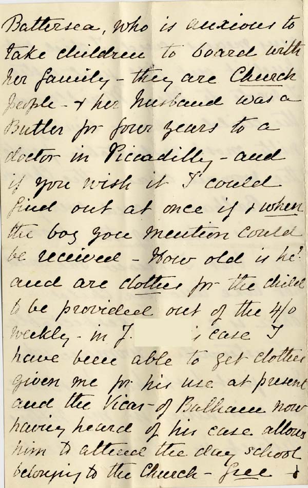 Large size image of Case 2 5. Letter from Miss S.  2 February 1883
 page 4