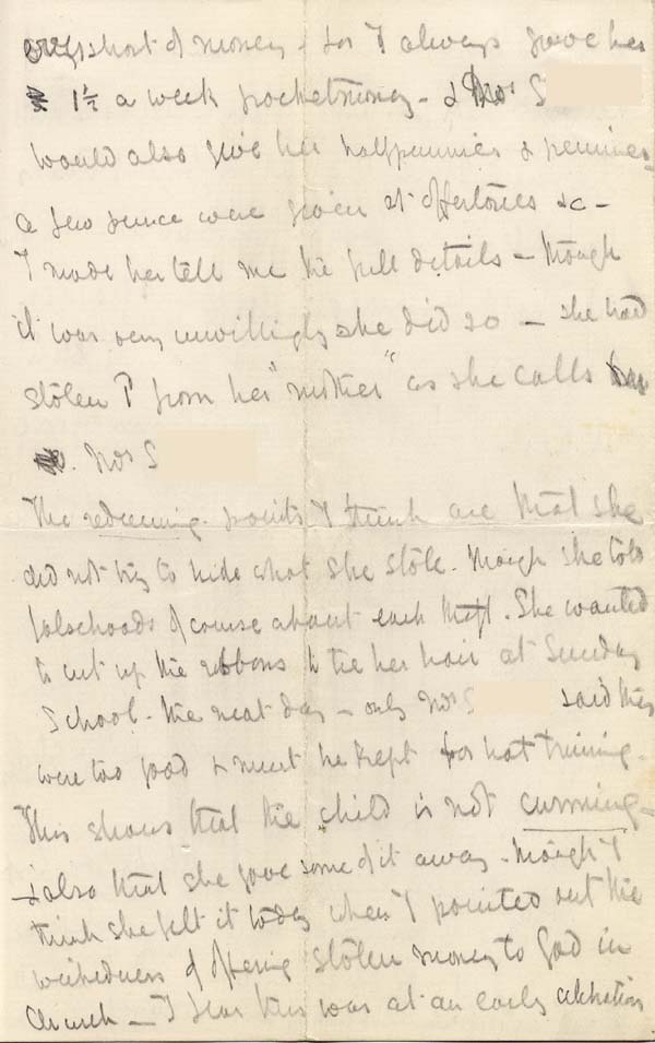 Large size image of Case 10 4. Letter from Miss Clark 12 April 1882
 page 4