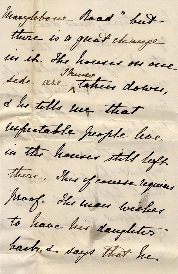 Large size image of Case 175 2. Letter from Miss H.  22 July 1887
 page 6