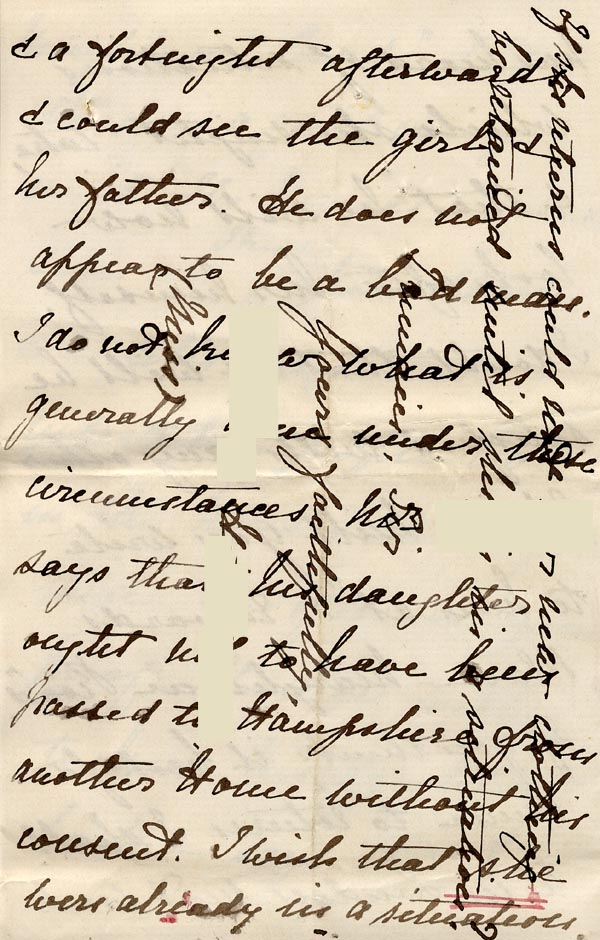 Large size image of Case 175 2. Letter from Miss H.  22 July 1887
 page 8