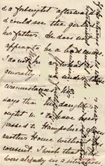 Image of Case 175 2. Letter from Miss H.  22 July 1887
 page 8