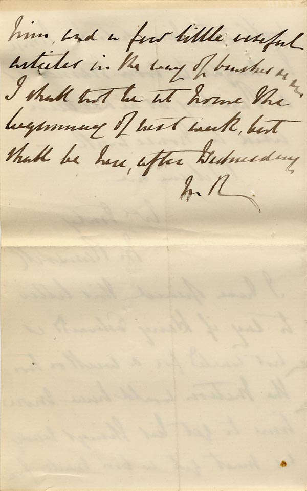 Large size image of Case 485 6. Letter from the Ashdon Home about H. being boarded out  20 January [1892]
 page 4