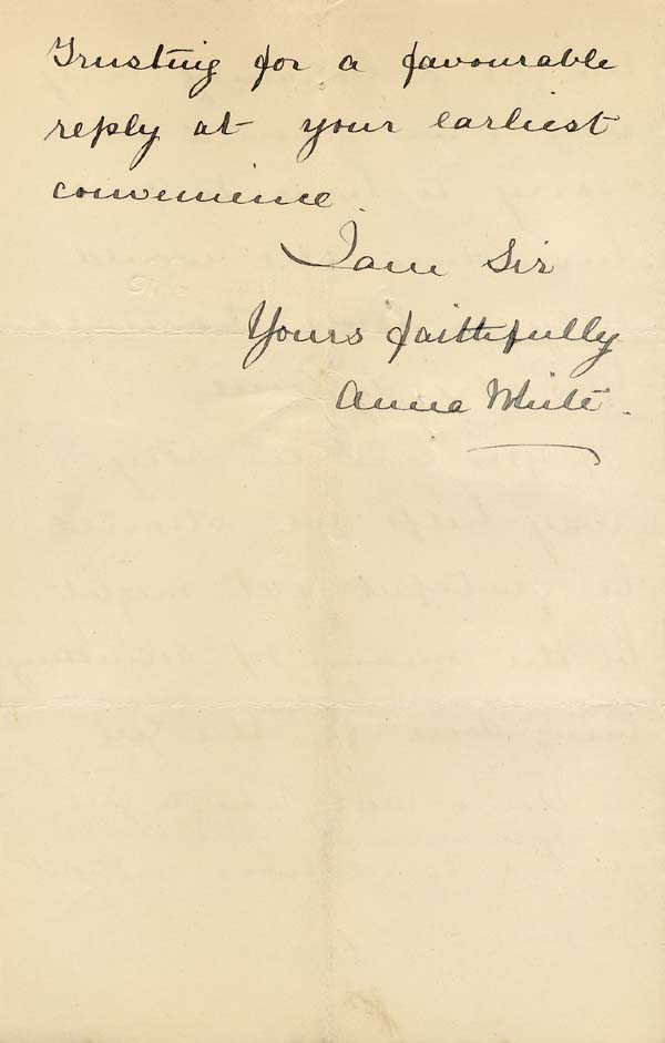 Large size image of Case 941 14. Letter from the Female Mission requesting help for A.  16 June 1894
 page 4