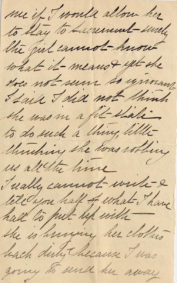 Large size image of Case 1269 5. Letter from A's first employer c. early October 1890
 page 5