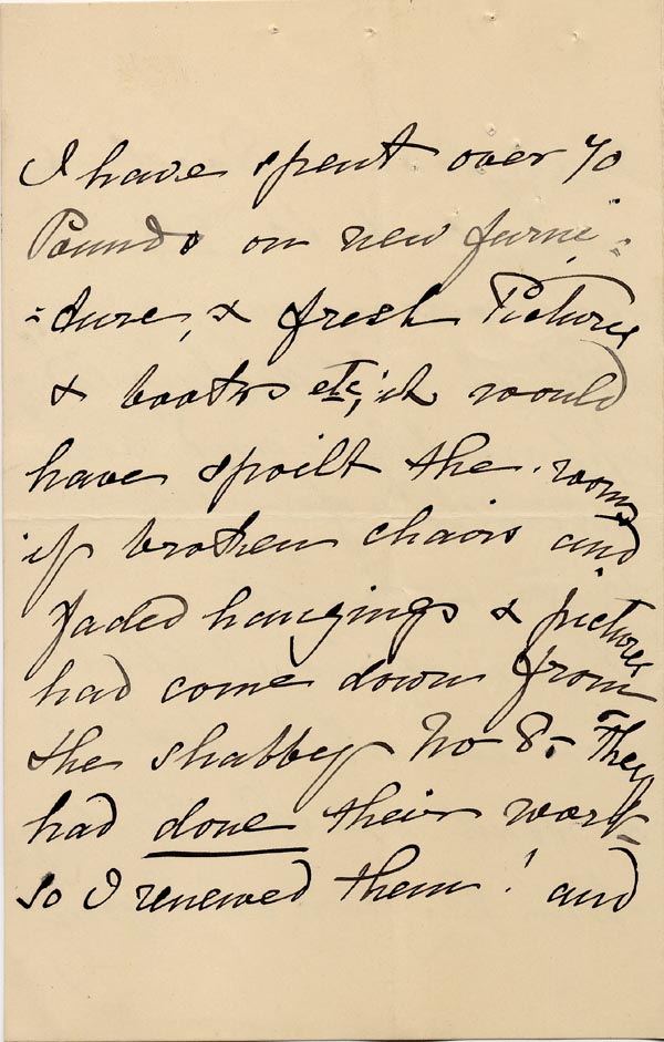 Large size image of Case 1294 17. Letter from E.E. Maingay, Hon. Sec. to Revd Edward Rudolf  2 March 1898
 page 4