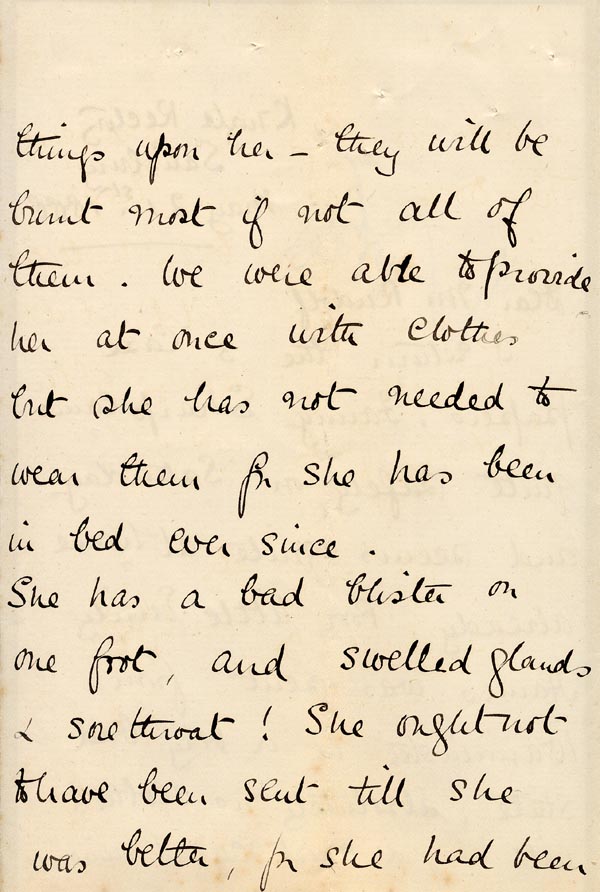 Large size image of Case 1372 6. Letter from Knoyle Cottage 21 May 1888
 page 2