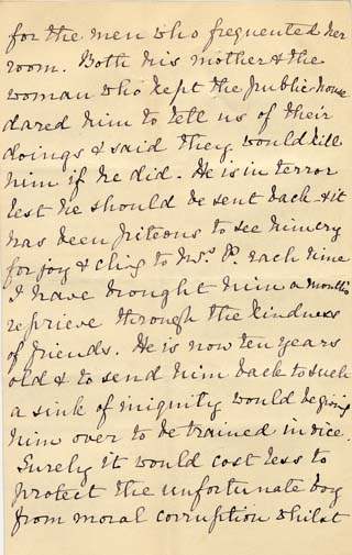 Large size image of Case 2258 10. Letter from Miss Fell 13 February 1893
 page 4