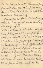 Image of Case 2258 10. Letter from Miss Fell 13 February 1893
 page 5