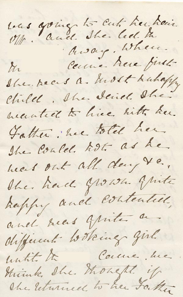 Large size image of Case 2716 7. Letter from Mrs Fenton 17 February 1891
 page 3