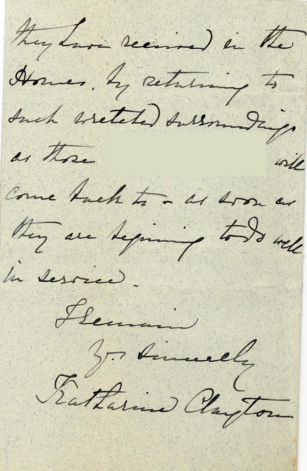 Large size image of Case 3695 5. Letter from E's employer 23 March 1898
 page 8