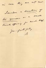 Image of Case 4171 26. Letter from Mrs B. saying that the family had decided to have the boys home immediately  27 March 1901
 page 7