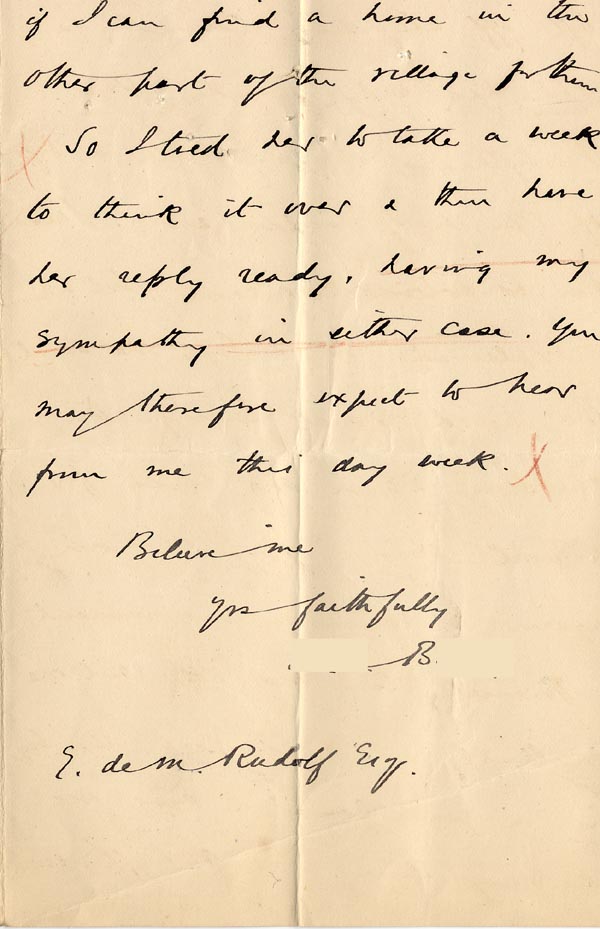 Large size image of Case 4172 6. Letter from Mrs B. about the boys' foster mother  19 May 1897
 page 3