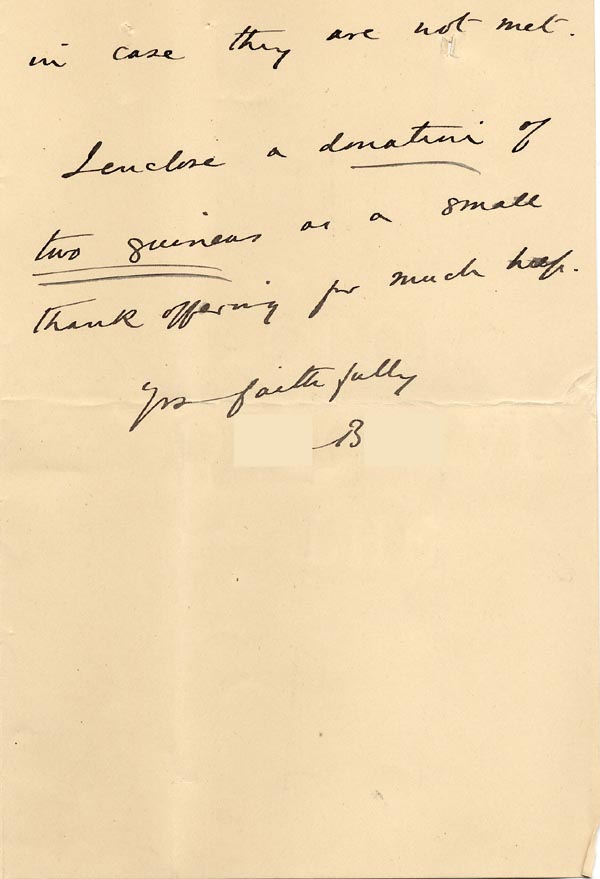 Large size image of Case 4172 26. Letter from Mrs B. saying that the family had decided to have the boys home immediately  27 March 1901
 page 7