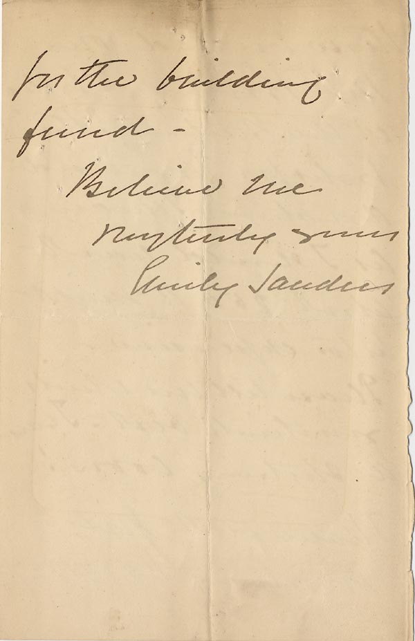 Large size image of Case 4770 3. Letter from Miss Sanders 29 March 1895
 page 6