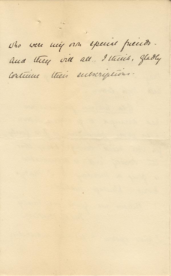 Large size image of Case 4770 13. Letter to Mr Rudolf from Mary Butler 29 May 1896
 page 4