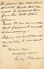 Image of Case 4770 2. Letter from Miss Sanders 27 March 1895
 page 4