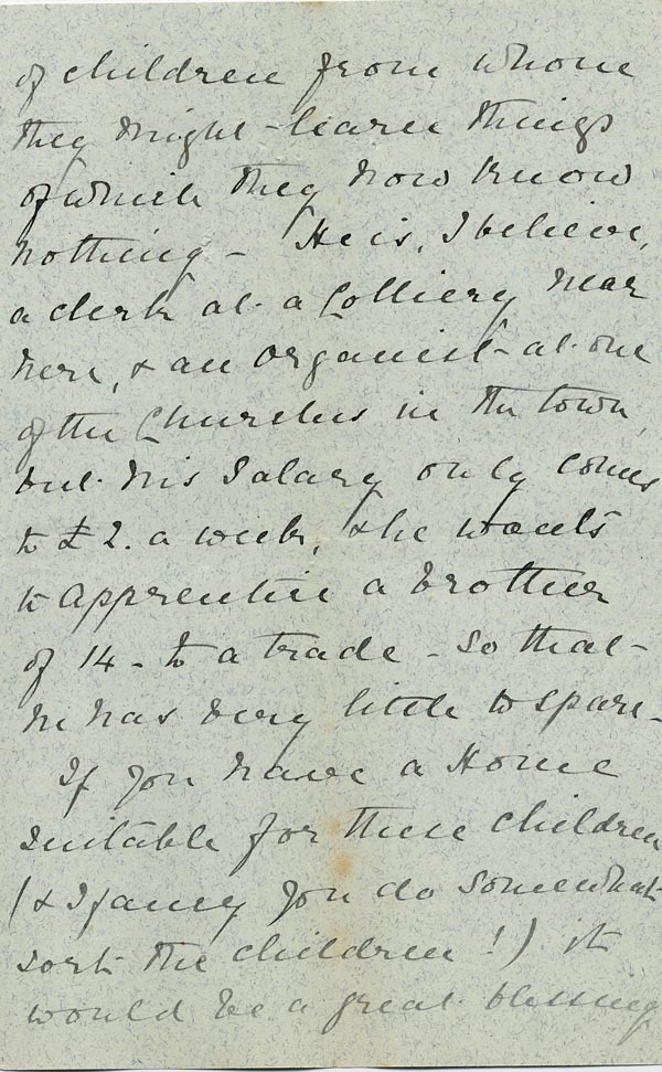 Large size image of Case 4776 2. Letter from Miss Savage  27 March 1895
 page 3