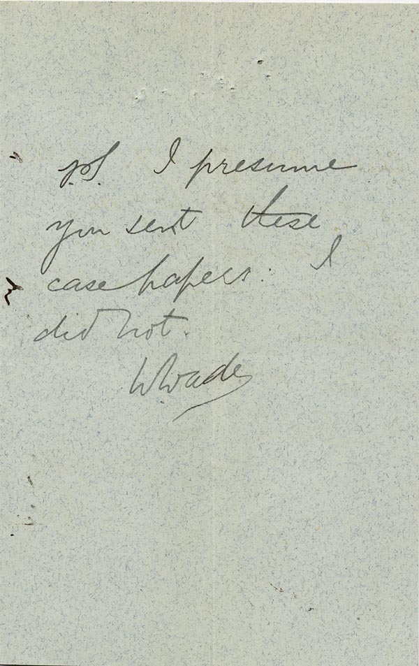 Large size image of Case 5008 7. Letter from J. E. Eddis 21 November 1897
 page 3