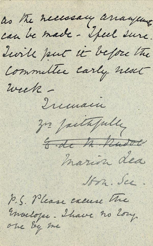 Large size image of Case 5959 6. Letter from the Atlay Orphanage about F.  April 1897
 page 3