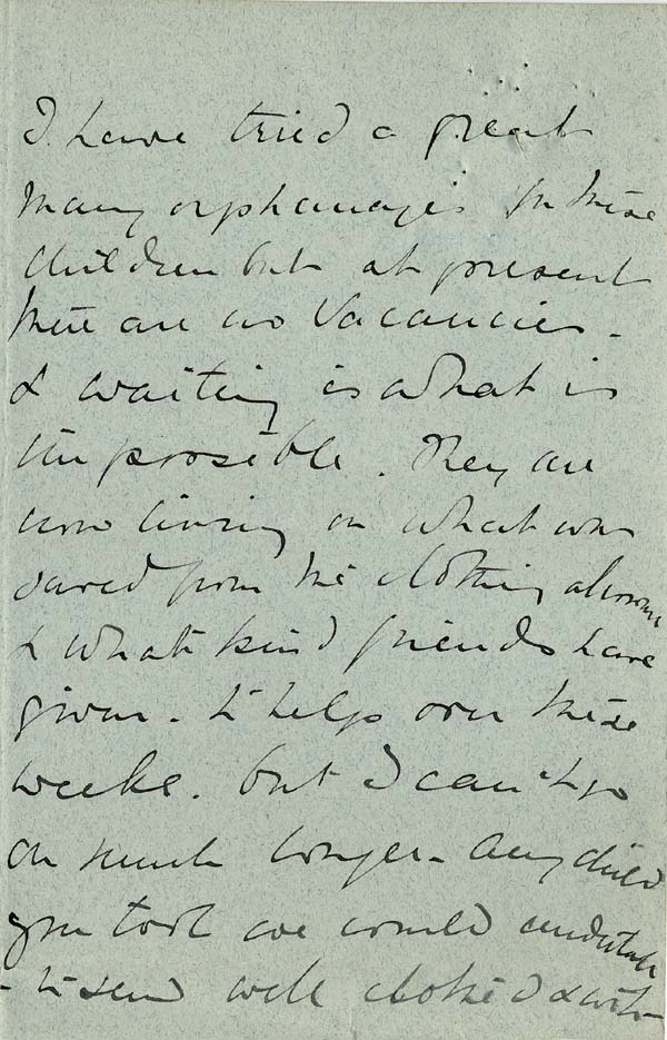 Large size image of Case 9308 2. Letter about J's case from Mrs O'B.  31 October 1902
 page 7