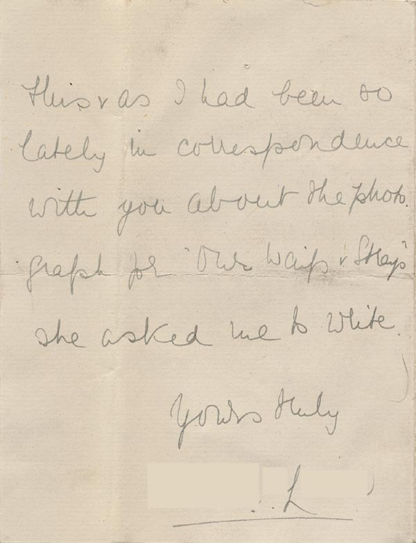 Large size image of Case 9380 5. Part of a letter about S's life since leaving the Birkenhead Home  14 November 195
 page 4