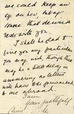 Image of Case 9653 2. Letter from Miss M. accompanying the application  25 April 1903
 page 4