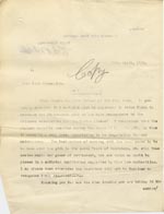Image of Case 9662 15. Copy letter from Revd Edward Rudolf setting out a particular course of action regarding the Poor Law authorities  9 April 1910
 page 1