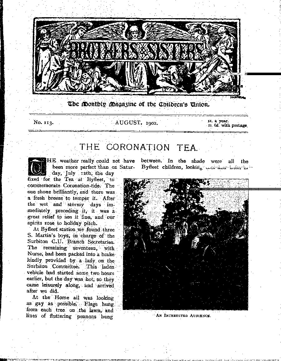 Brothers and Sisters August 1902 - page 1