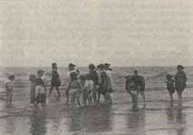 Water babies at St Anne's-on-Sea