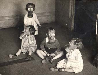 During the Blitz, children in urban areas were well rehearsed in the necessary safety precautions. Owing to the size of some Society homes, a thoroughly practised drill was an important measure should the air-raid sirens sound.